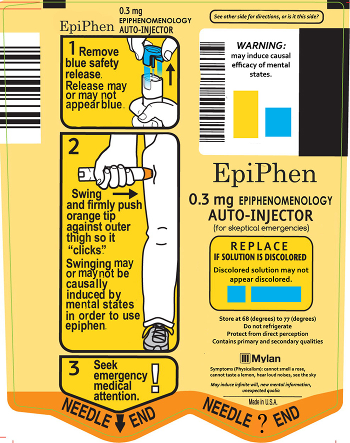 EpiPhen Auto-Injector, The Argument from Design