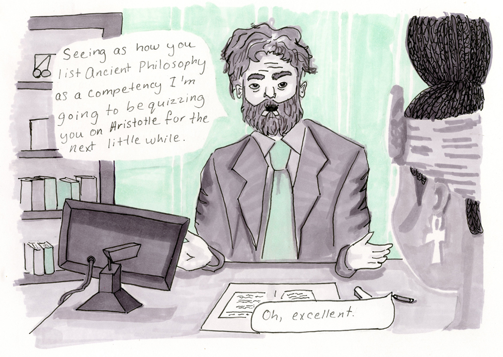 Morning Coffee with the Search Chair, The Argument from Design